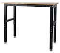 WorkPro 48" Adjustable-Height Heavy Duty Steel Frame Workbench w/ Wood Top for $64 + free shipping