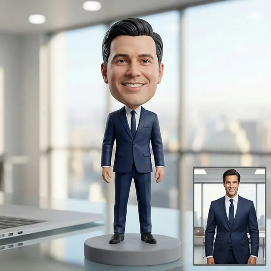  Custom Bobbleheads at Canvas Champ: Buy one, get 2nd free