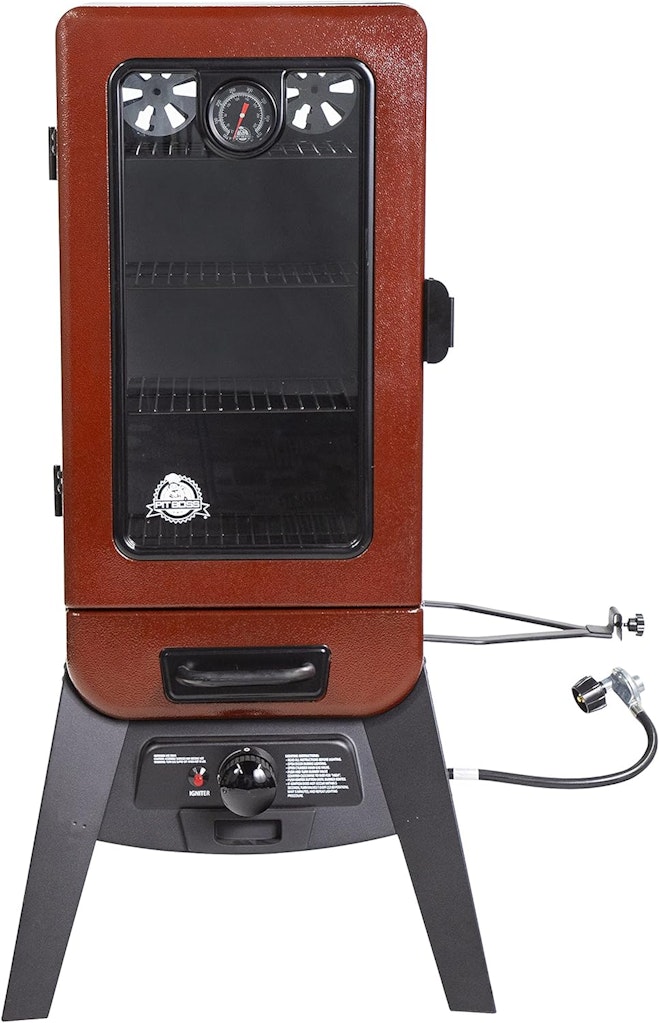 Pit Boss 3-Series Gas Vertical Smoker: $200