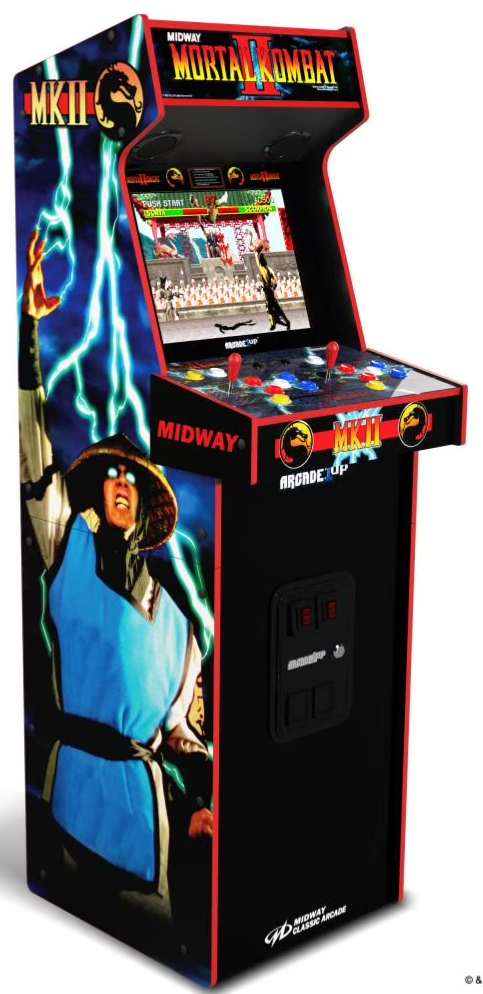 Arcade1Up Mortal Kombat II Deluxe Arcade Game: $399