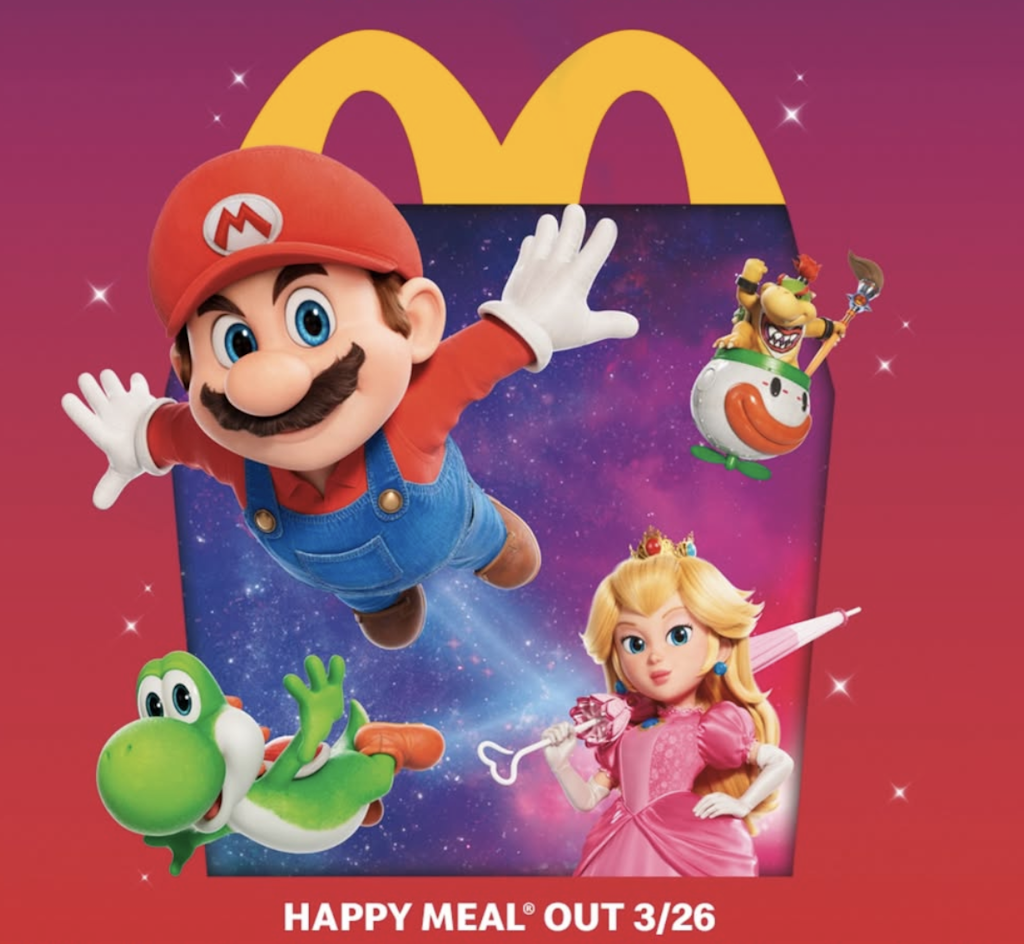 McDonald's Mario Galaxy Happy Meal: Available Now
