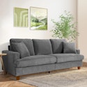 Neche 83'' 3-Seater Corduroy Sofa for $142 + free shipping