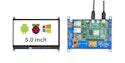 5" Capacitive Touch Screen Display w/ Driver Board for $26 + free shipping w/ first order
