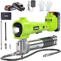 TaskStar 10,000-PSI Electric Grease Gun Kit w/ 2 Batteries for $50 + free shipping