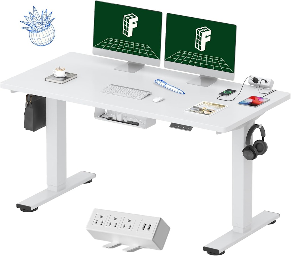 Flexispot EN2 55" x 28" Electric Standing Desk: $219.99