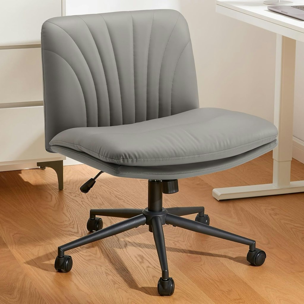 Marsail Armless-Office Desk Chair with Wheels: $49.99 in cart