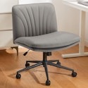 Marsail Armless-Office Desk Chair with Wheels for $49.99 in cart + free shipping