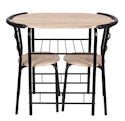Mainstays Space-Saving 3-Piece Bistro Dining Set for $49 + free shipping
