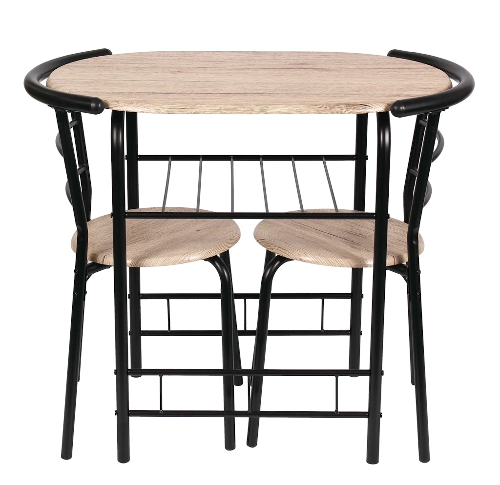 Mainstays Space-Saving 3-Piece Bistro Dining Set: $49