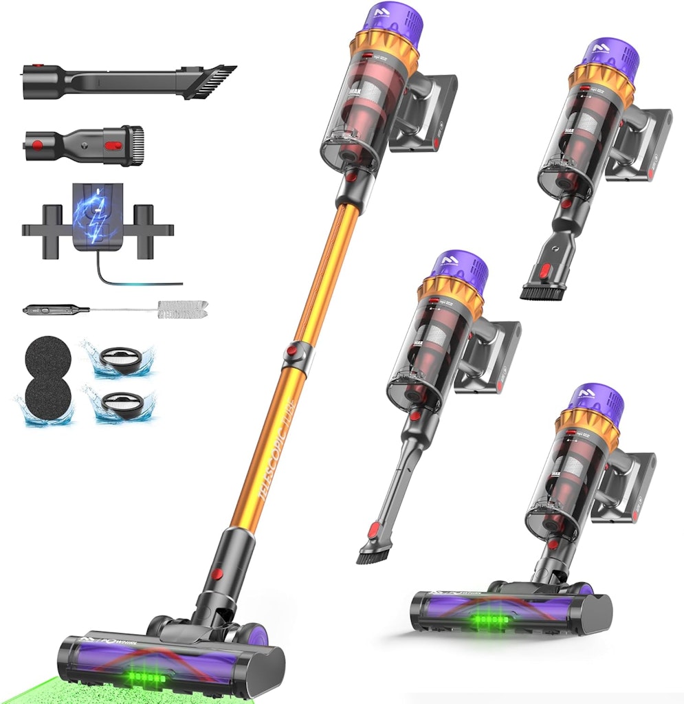 AlloyMove A05 550W 50KPA Cordless Stick Vacuum Cleaner: $59.99
