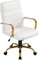 Yaheetech Mid-Back Leather Office Chair for $74 + free shipping