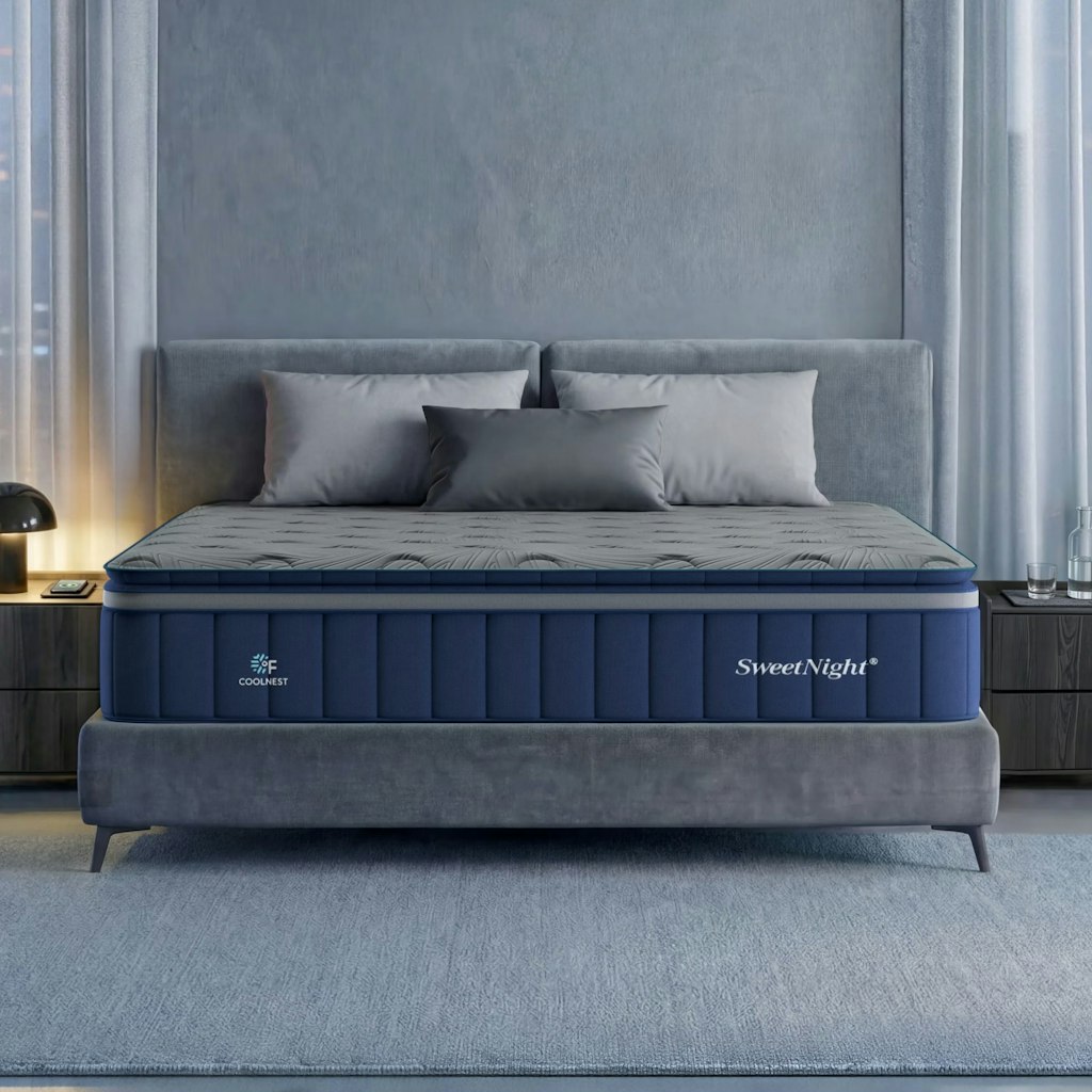 SweetNight CoolNest Hybrid Mattress + 2 Pillows: Extra 25% off SweetNight CoolNest Hybrid Mattress + 2 Pillows: Extra 25% off