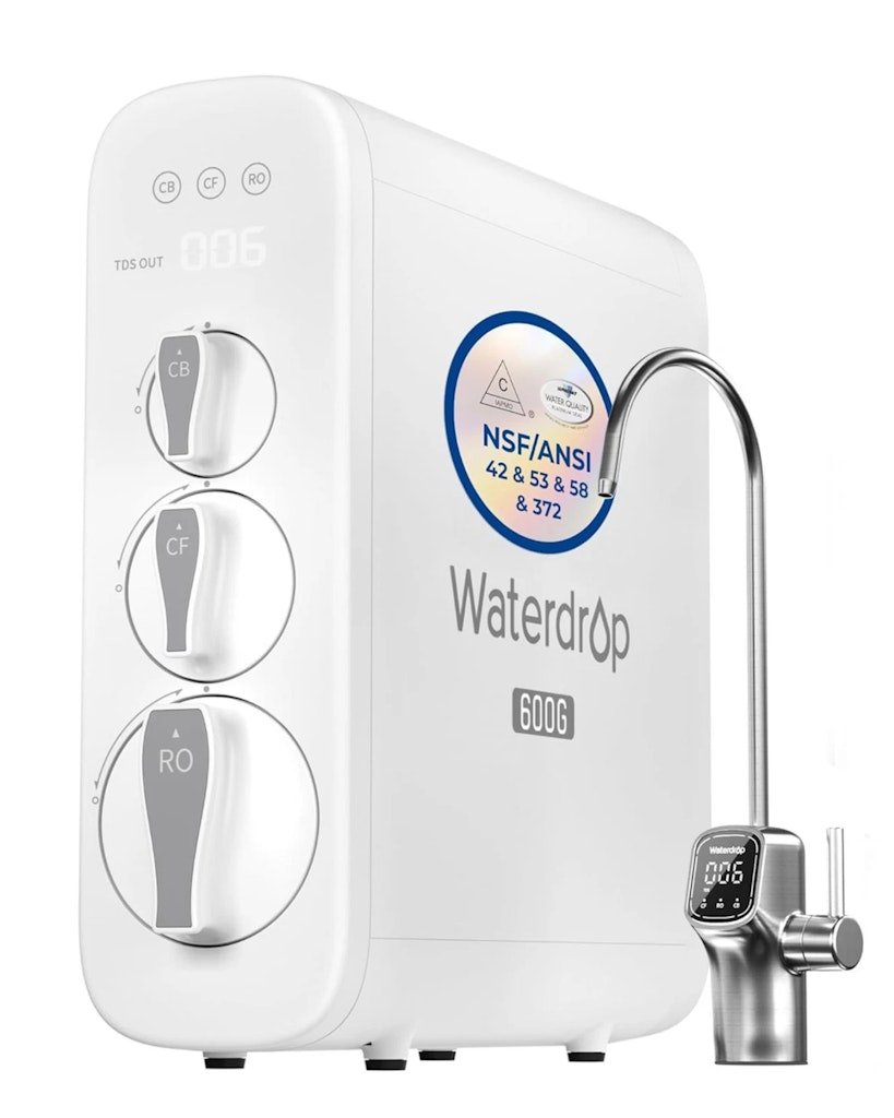 Certified Refurb Waterdrop G3P600 Reverse Osmosis System: $309