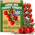 500+ Large Red Cherry Tomato Seeds for $6 + free shipping w/ Prime