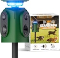 Oustpex Solar Powered 360° Ultrasonic Animal Repellent for $28.20 + free shipping