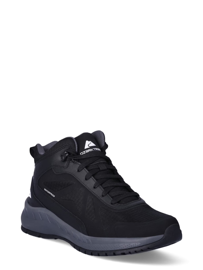 Ozark Trail Men's Tech Leather Hiker Shoes (11-11.5 only): $20