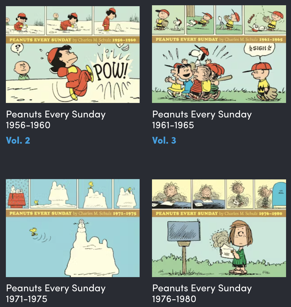 The Collected Peanuts 43-Item eBook Bundle : $25