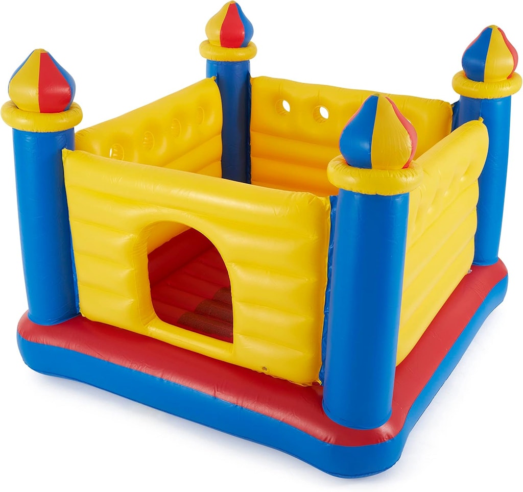 Intex Inflatable Colorful Jump-O-Lene Bounce Castle: $38 Intex Inflatable Colorful Jump-O-Lene Bounce Castle: $38