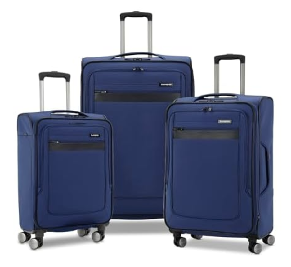  Samsonite Ascella 3.0 Softside 3-Piece Luggage Set : $115