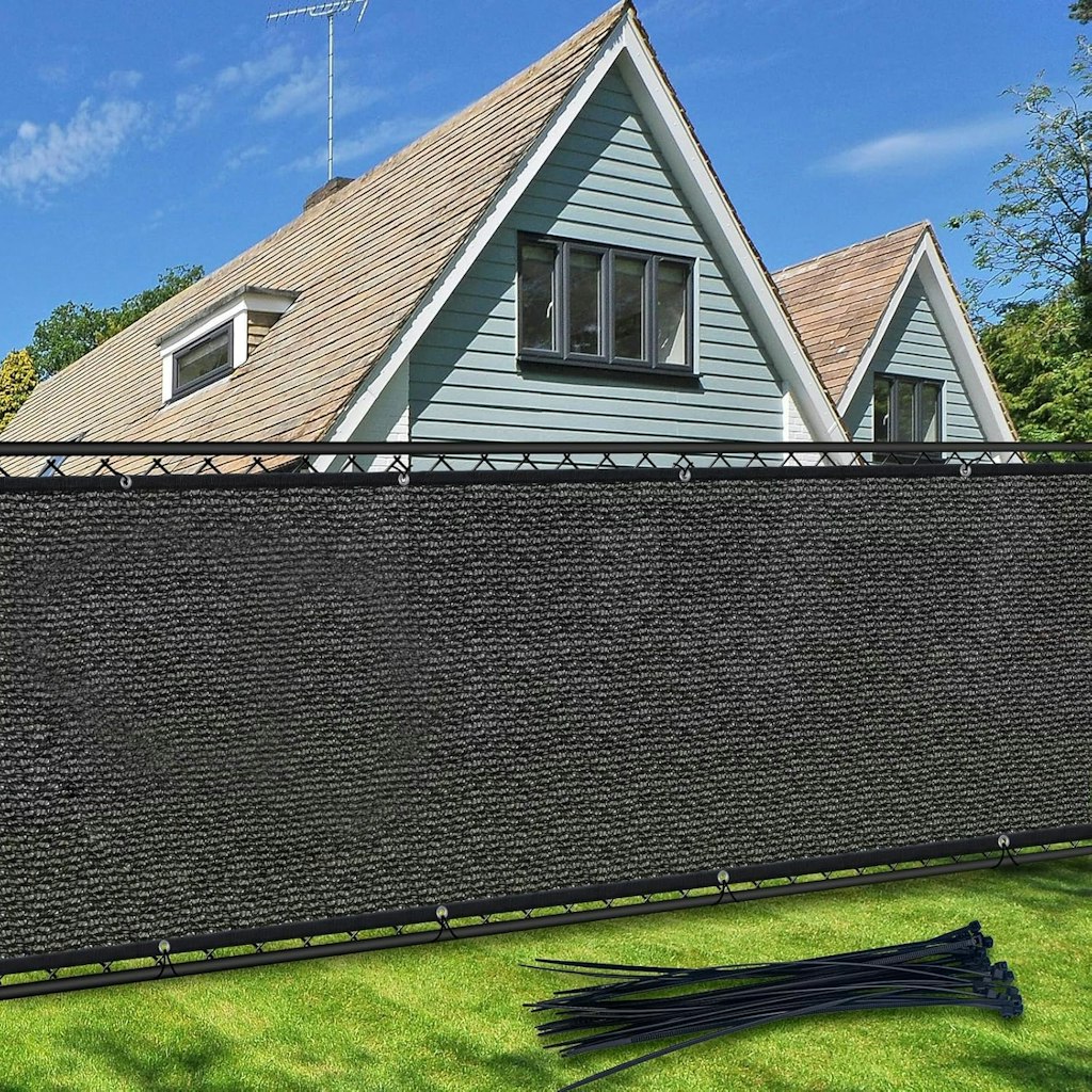 6x50-Foot Privacy Screen Fence: $28