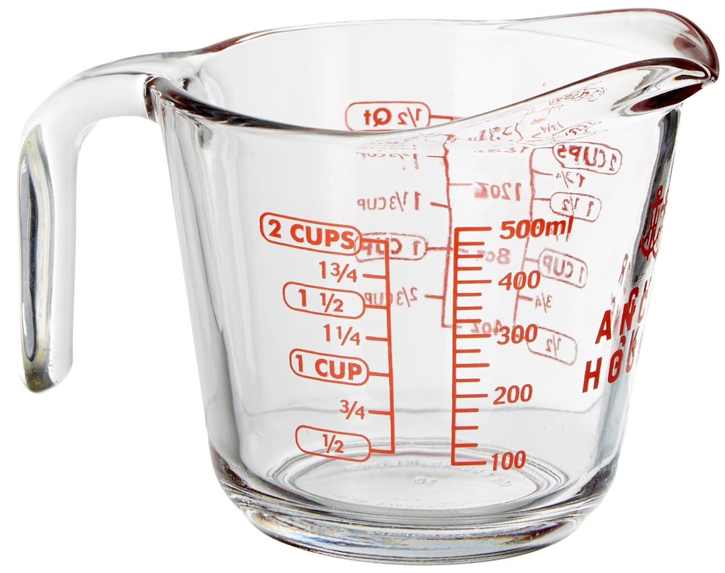 Anchor Hocking 2-Cup Glass Measuring Cup: $3.97
