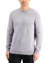Club Room Men's Merino Wool Blend Solid Crew Sweater for $10 + free shipping w/ $39