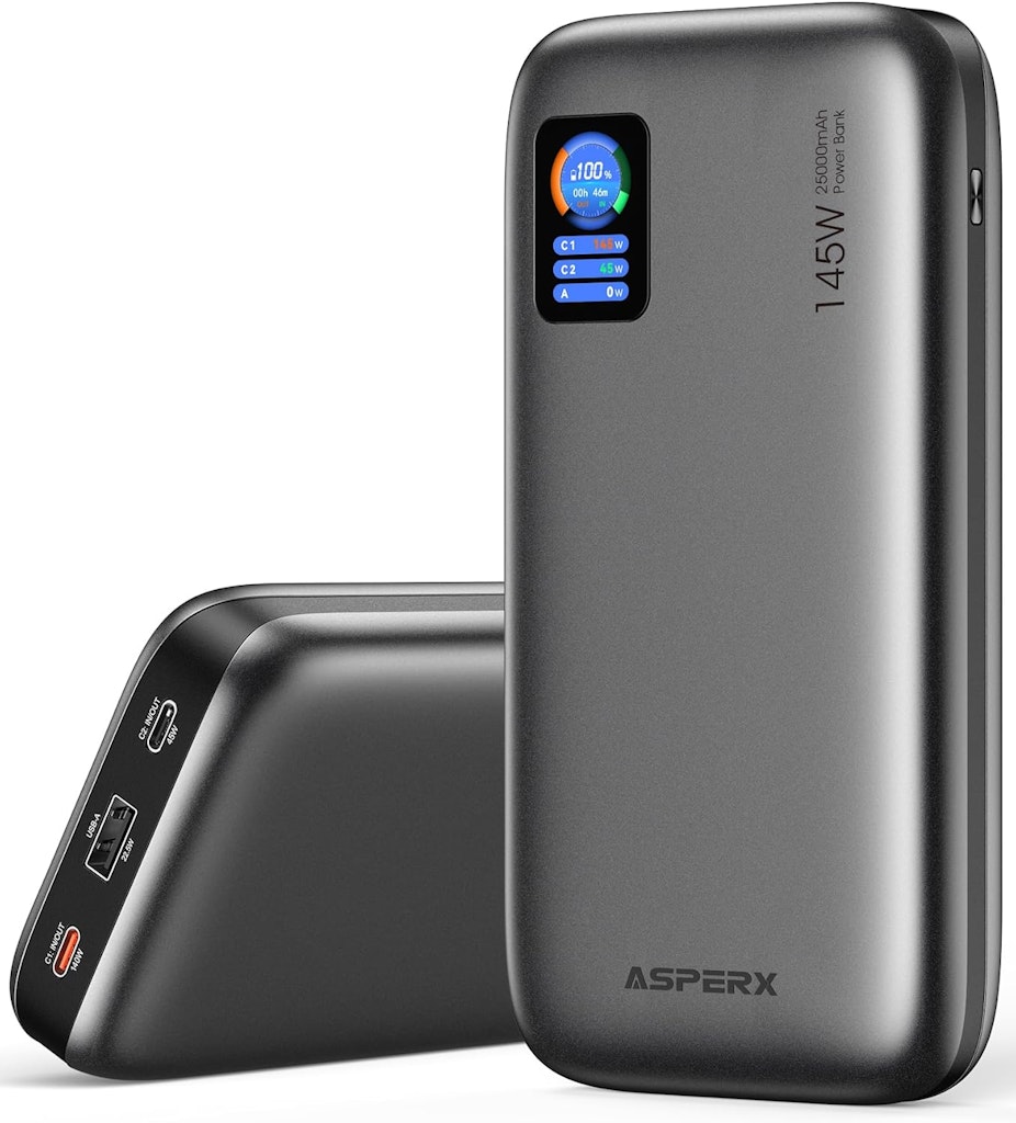 AsperX 25,000mAh 140W PD 3.1 Power Bank: $46.79 AsperX 25,000mAh 140W PD 3.1 Power Bank: $46.79