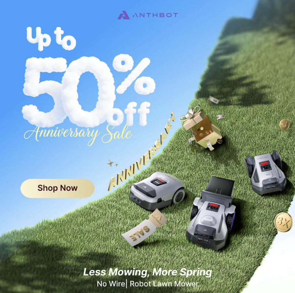 Anthbot Anniversary Sale: Up to 50% off + extra 15% off
