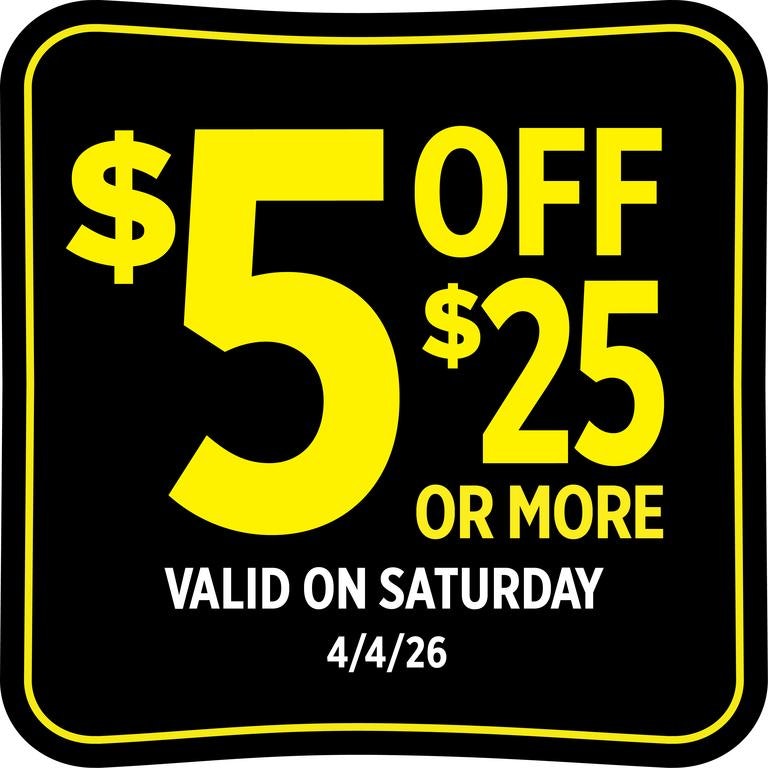 Dollar General Coupon: $5 off $25 on April 4