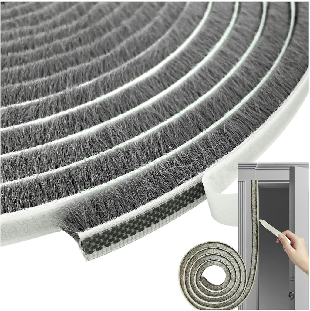 16.5-Foot Weather Stripping Door Seal Brush : $6.88 16.5-Foot Weather Stripping Door Seal Brush : $6.88