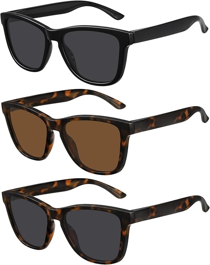 Men's Polarized Sunglasses 3-Pack: $5.99