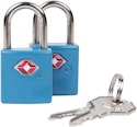 Travelon TSA Set of 2 Padlock Luggage Locks for $6 + free shipping w/ Prime