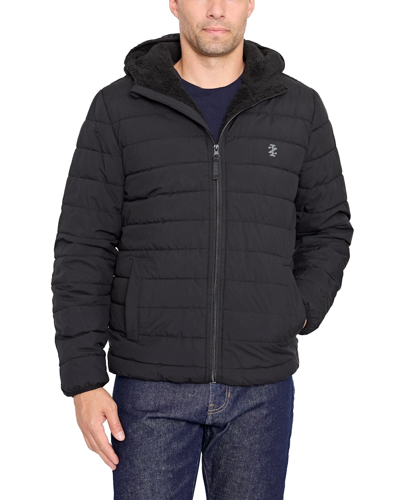 IZOD Men's Sherpa Puffer Jacket: $15