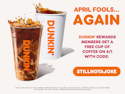 Dunkin' Donuts Coffee: Free for a million and one customers