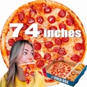 74" Pepperoni Pizza Blanket for $10 + free shipping w/ Prime