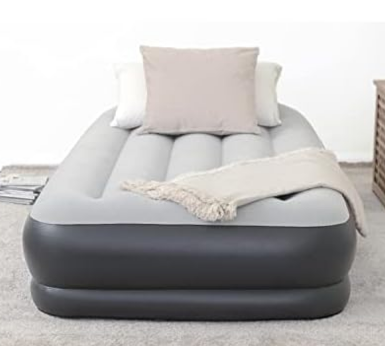 Sleeplux Durable Inflatable Air Mattress with Built-in Pump: $15 Sleeplux Durable Inflatable Air Mattress with Built-in Pump: $15