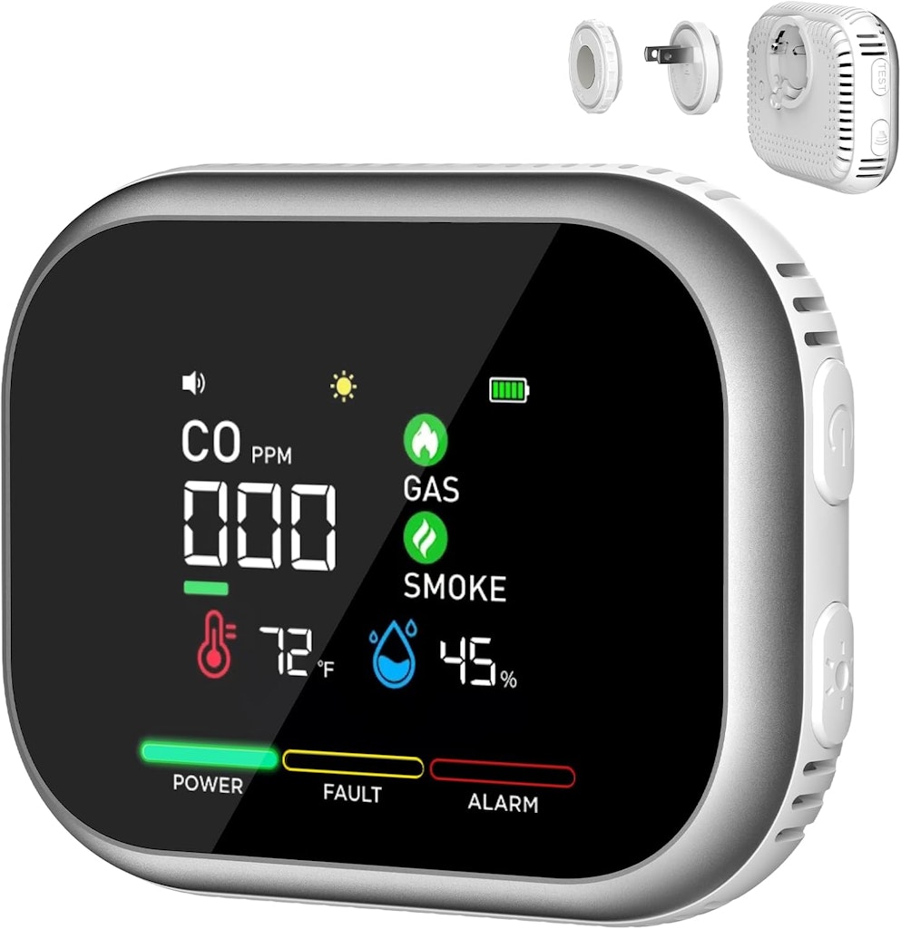 6-in-1 Carbon Monoxide Detector: $19.99