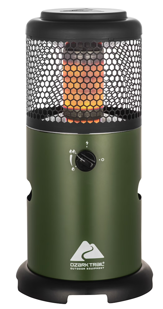 Ozark Trail 360-Degree 11,000 BTU Portable Propane Heater: $53