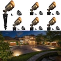Coloer Brass 12V LED Spotlights 6-Pack for $88 + free shipping