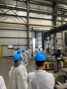 First visit to the company’s production unit in Xanthi