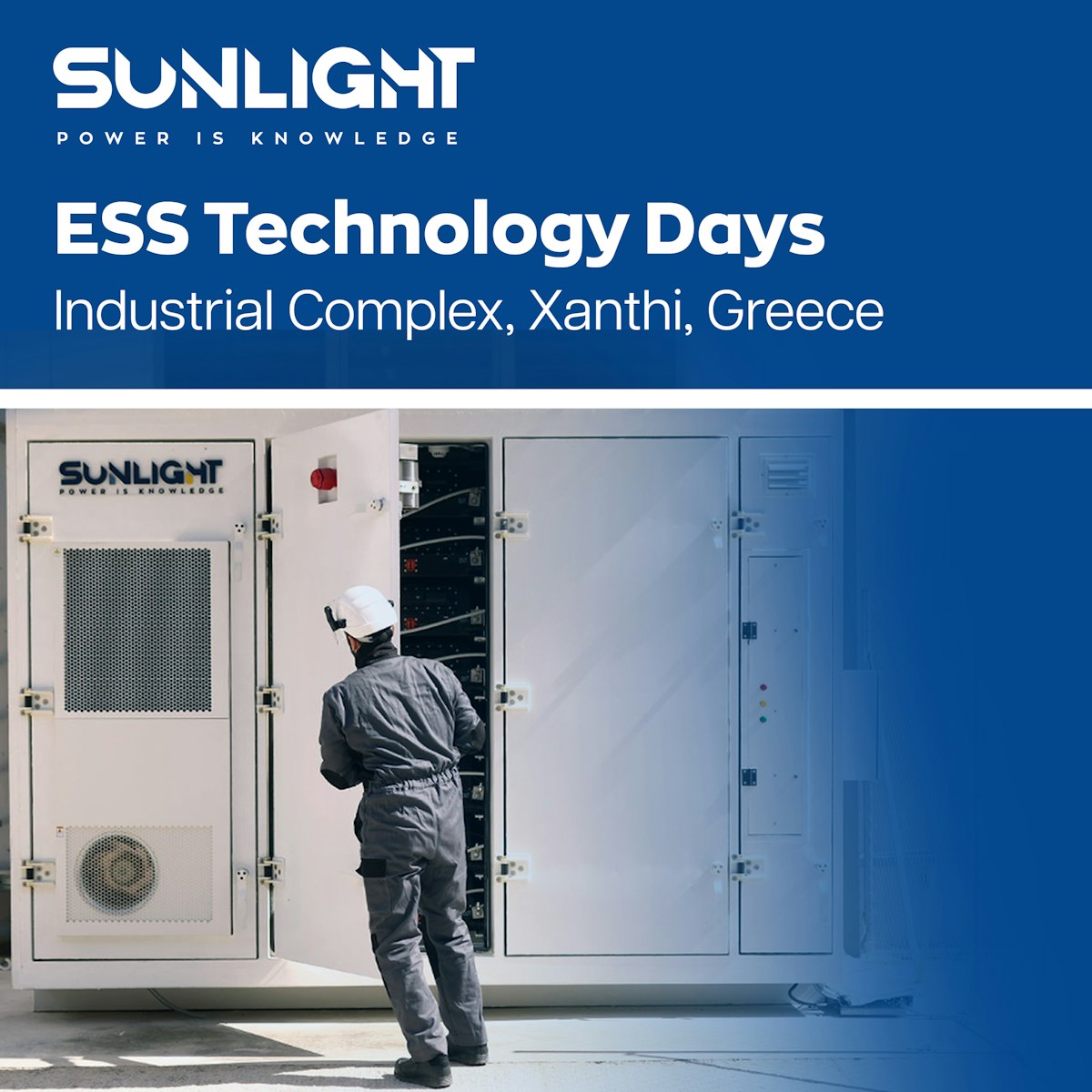 Sunlight Group Redefines the Renewable Energy Landscape with InHouse Energy Storage Systems