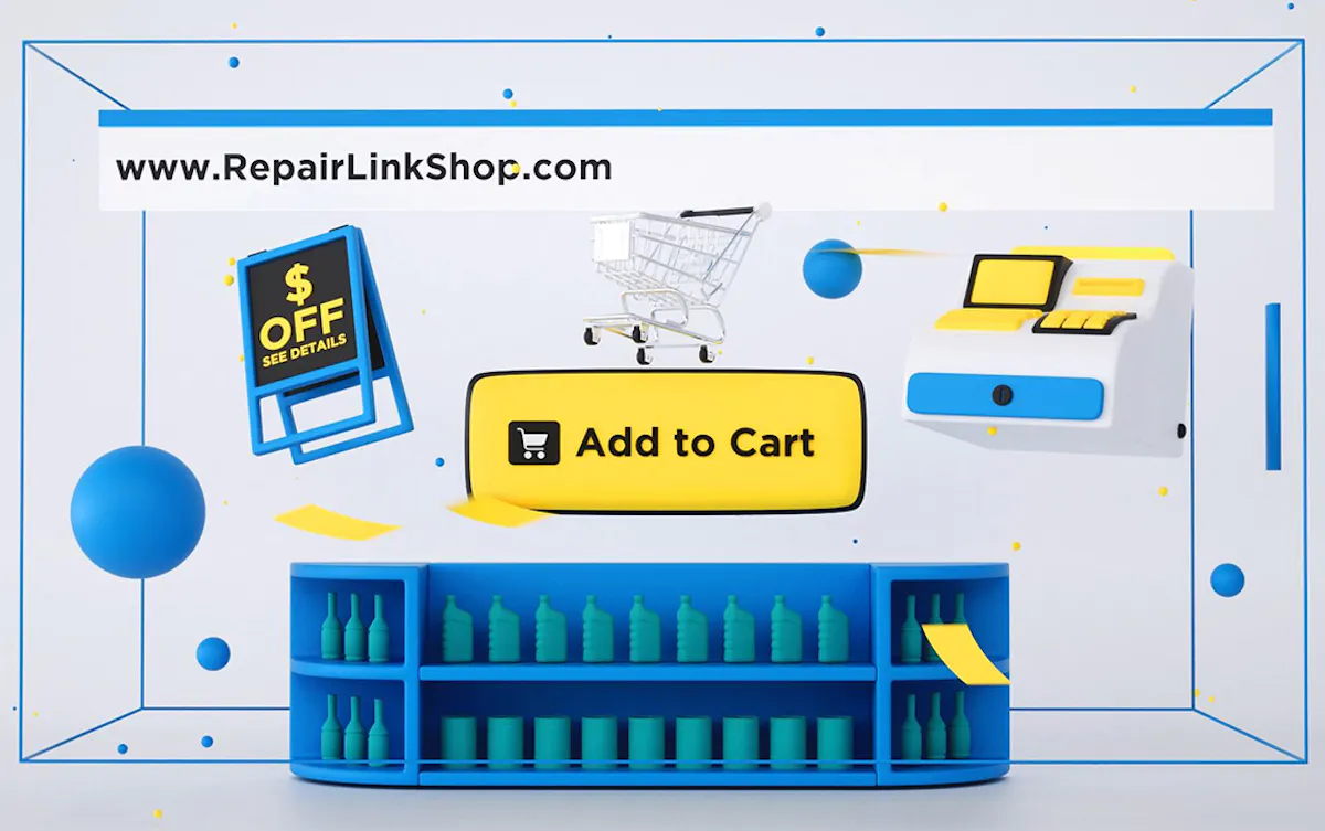 3D animation RepairLink Shop