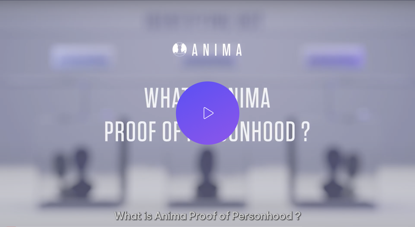 Proof of personhood (PoP) video
