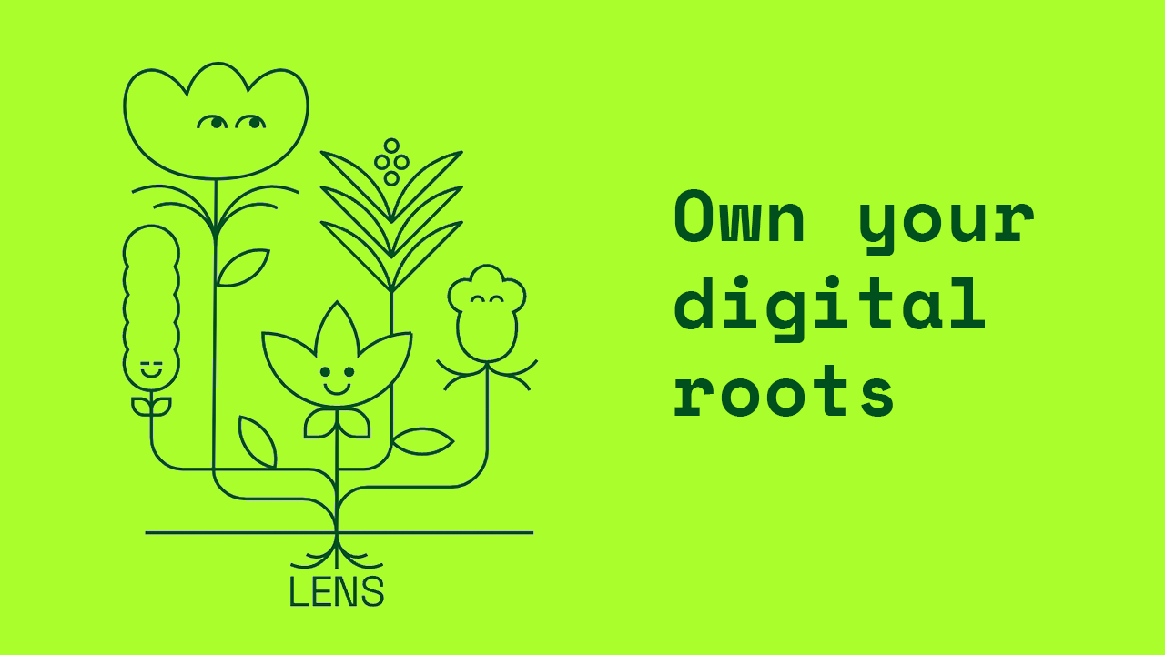 lens protocol digital roots