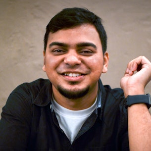 Headshot of Bodhisattwa Prasad Majumder.