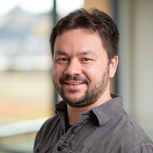 Headshot of Michal Guerquin.