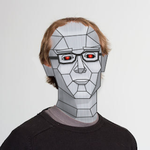 Headshot of "Mechanical Dirk" Groeneveld.