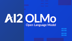 the AI2 logo alongside the OLMo logo.