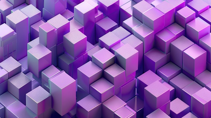 An abstract illustration of blocks, meant to denote data.