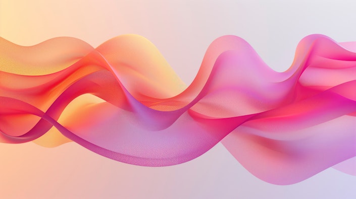 An abstract illustration of swirling shapes.